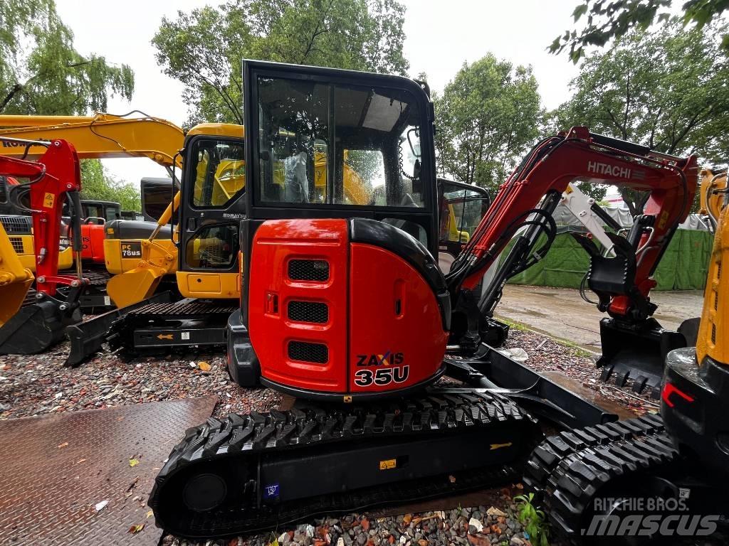 Hitachi ZX 35 U-5 Mini ekskavatörler, 7 tona dek