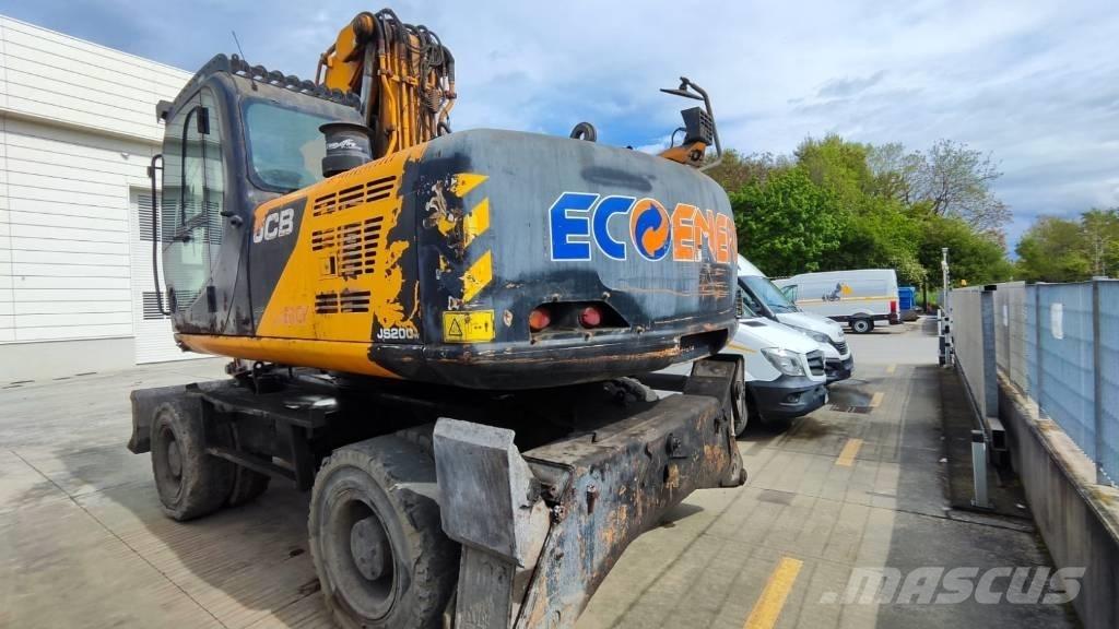 JCB JS 200 W Lastik tekerli ekskavatörler