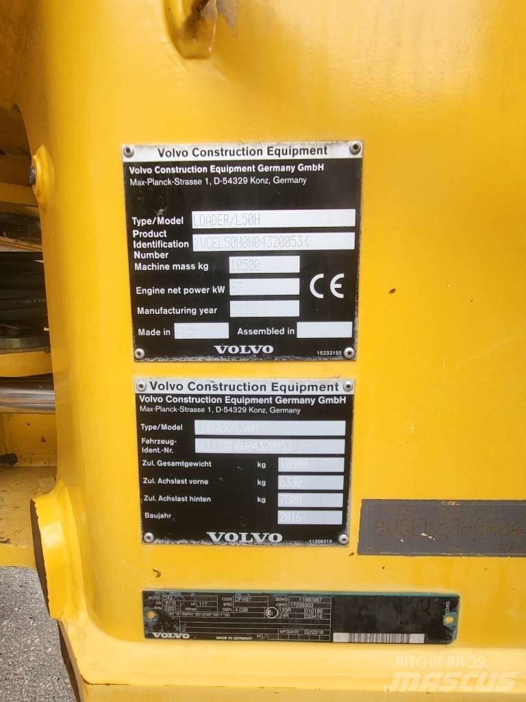 Volvo L 50 H Tekerlekli yükleyiciler