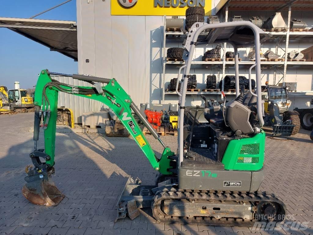 Wacker Neuson EZ17e Paletli ekskavatörler