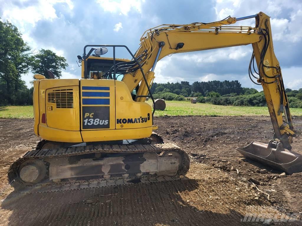 Komatsu PC 138 US-10 Paletli ekskavatörler