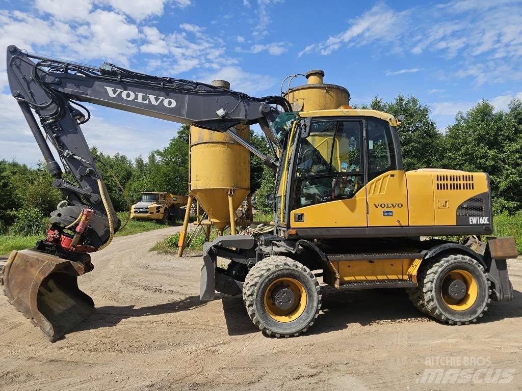 Volvo EW 160 C Lastik tekerli ekskavatörler
