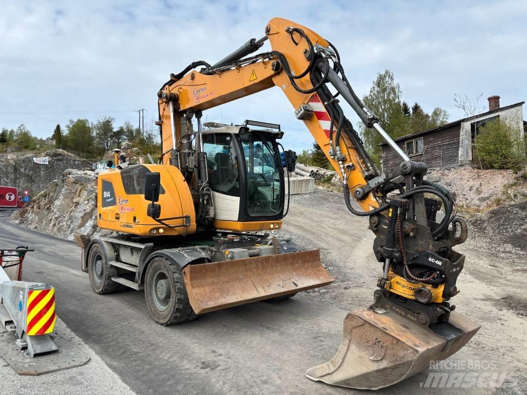 Liebherr A 914 Lastik tekerli ekskavatörler