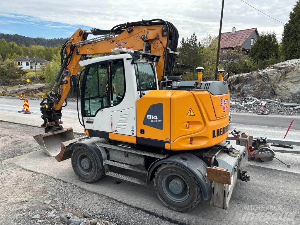 Liebherr A 914 Lastik tekerli ekskavatörler