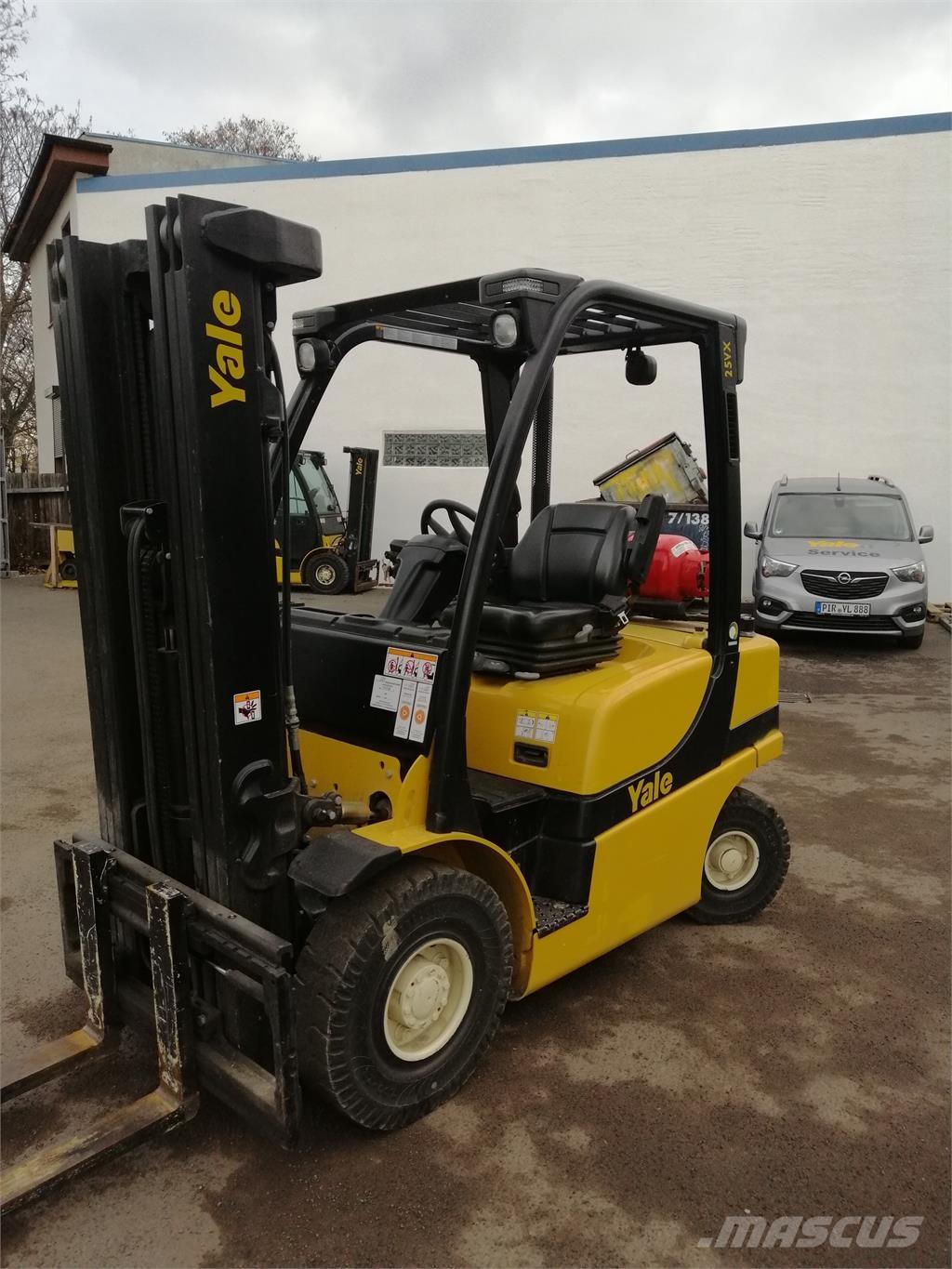 Yale GLP25VX-V LPG'li forkliftler
