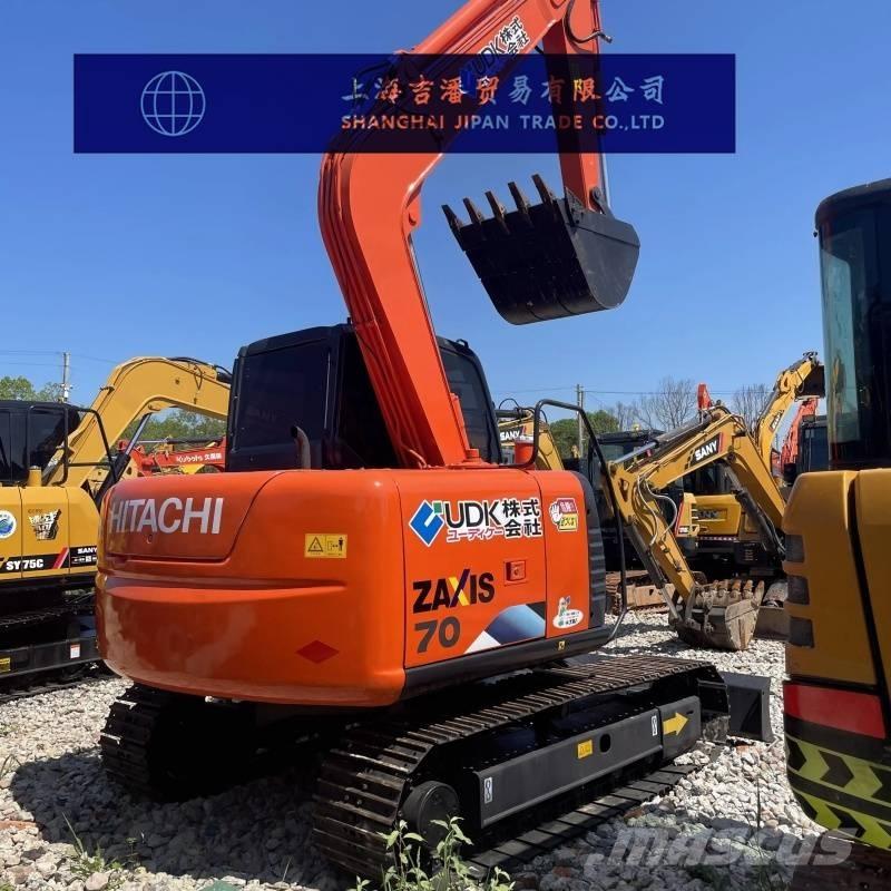 Hitachi ZX 70 Mini ekskavatörler, 7 tona dek