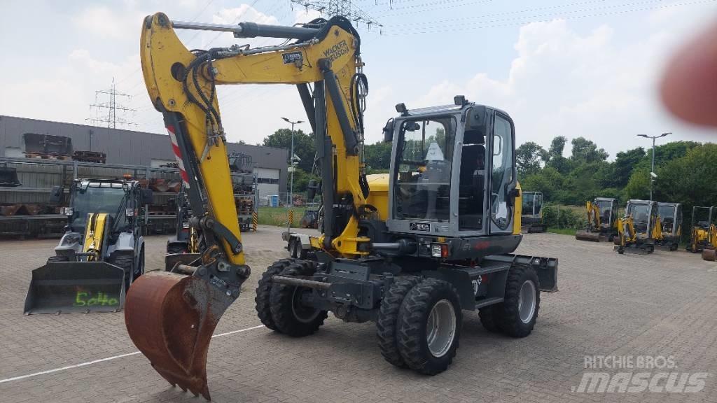 Wacker Neuson EW100 Lastik tekerli ekskavatörler
