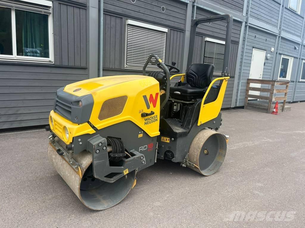 Wacker Neuson RD 18 Çift tamburlu silindirler