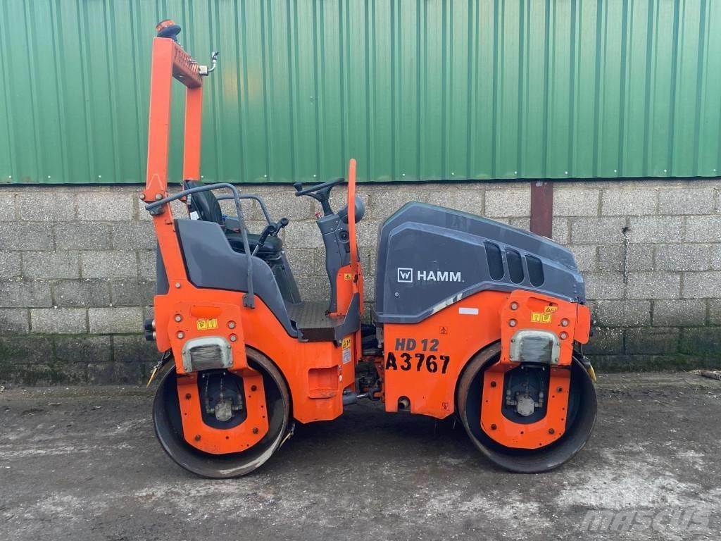 Hamm HD12VV Çift tamburlu silindirler