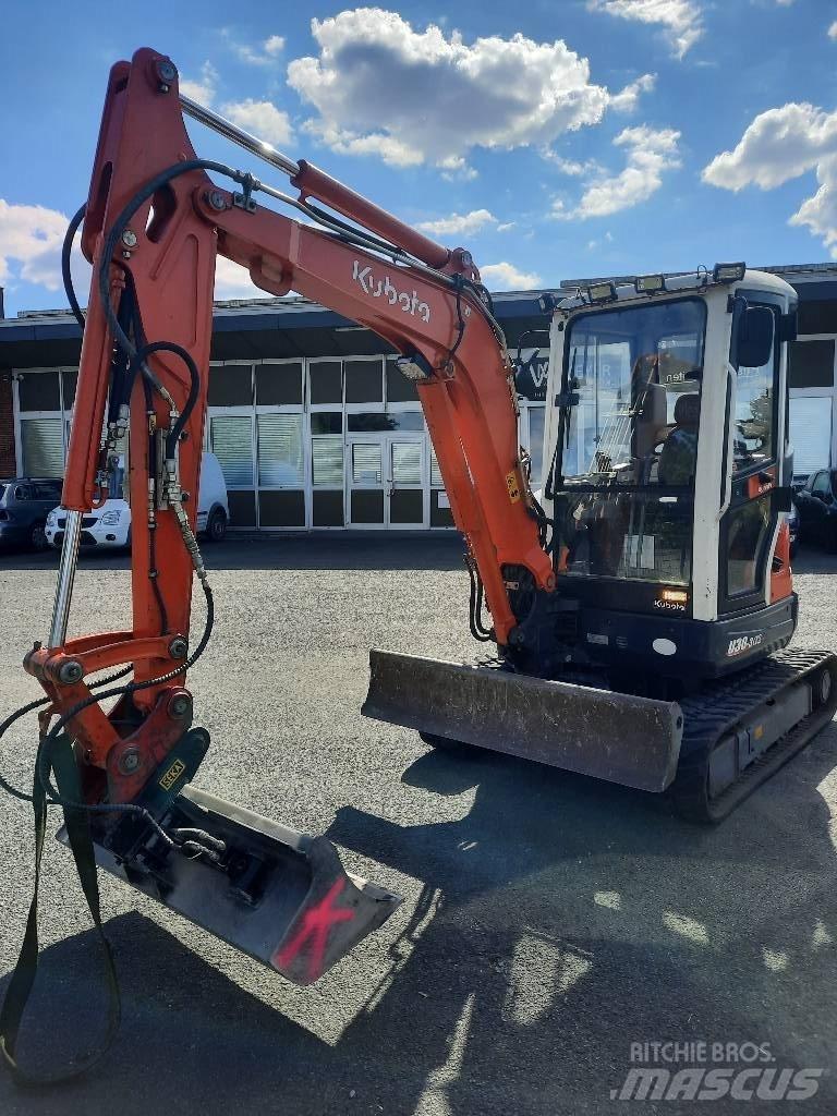 Kubota U 30-3 Mini ekskavatörler, 7 tona dek