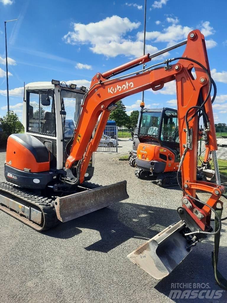 Kubota U 30-3 Mini ekskavatörler, 7 tona dek