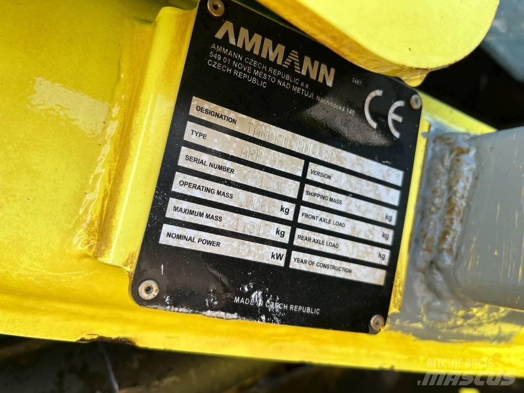Ammann ARP 95 Çift tamburlu silindirler