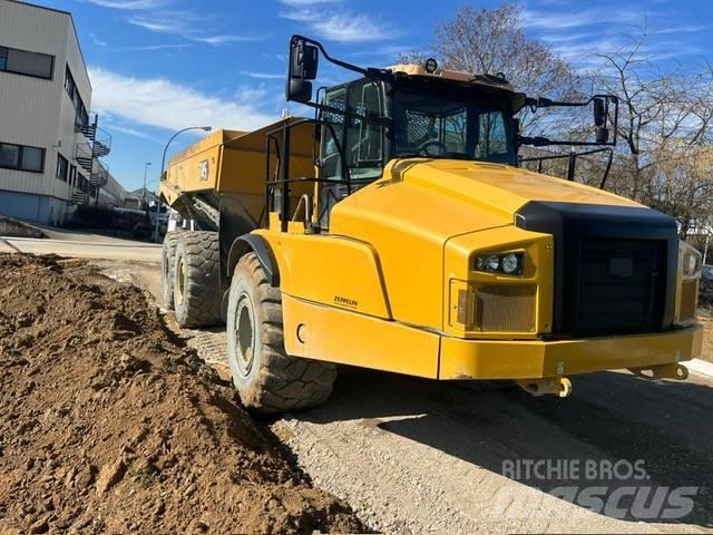 CAT 745 Belden kirma kaya kamyonu