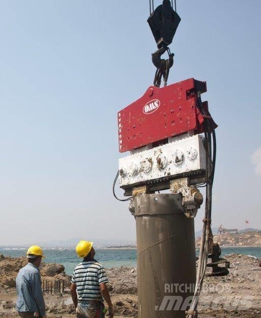  SVR 50NF Titreşimli kazık çakıcıları