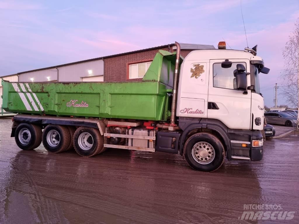 Scania R 480 8X4 Hidroliftli kamyonlar