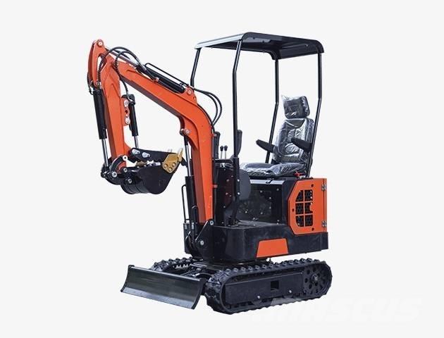 JPC HT 12 Mini ekskavatörler, 7 tona dek