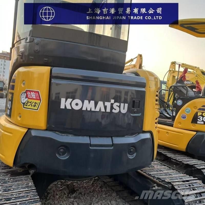 Komatsu PC 40 MR Mini ekskavatörler, 7 tona dek