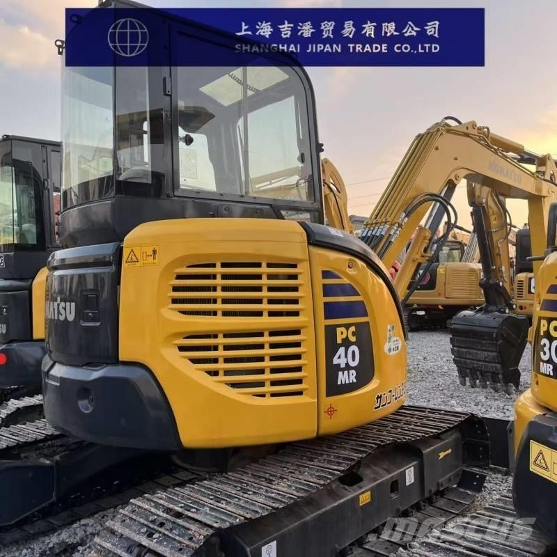 Komatsu PC 40 MR Mini ekskavatörler, 7 tona dek