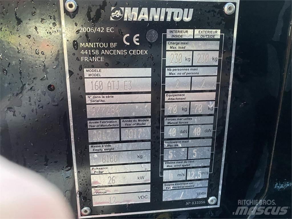 Manitou 160ATJ RC Körüklü personel platformları