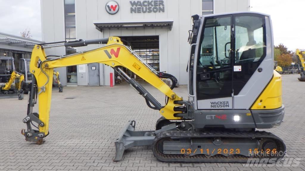 Wacker Neuson ET42 Paletli ekskavatörler