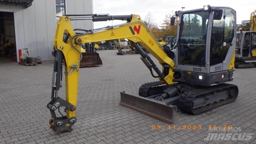 Wacker Neuson ET42 Paletli ekskavatörler