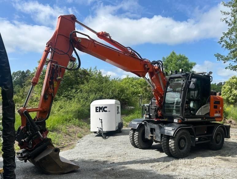 Hitachi ZX 145 W-6 Lastik tekerli ekskavatörler