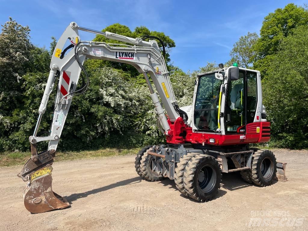 Takeuchi TB 295 W Lastik tekerli ekskavatörler