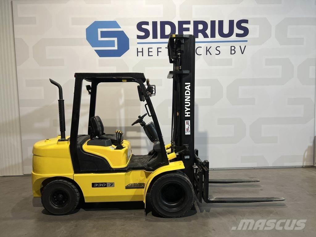 Hyundai 33D-7 Dizel forkliftler