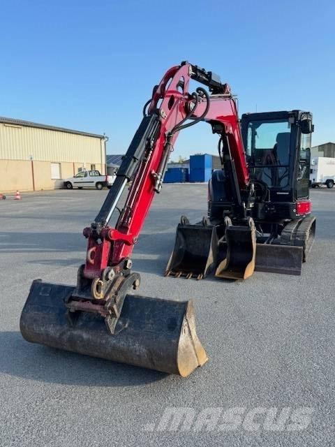 Yanmar Vio 57-6B Mini ekskavatörler, 7 tona dek