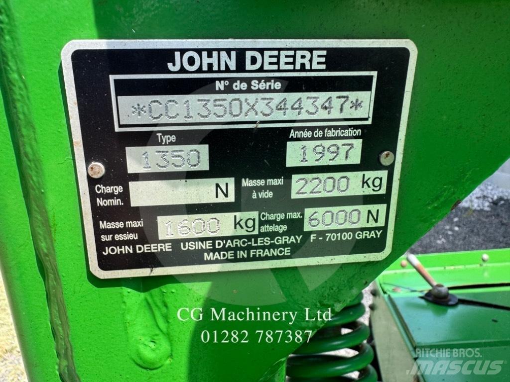 John Deere 1350 Diskli çayir biçme makinasi