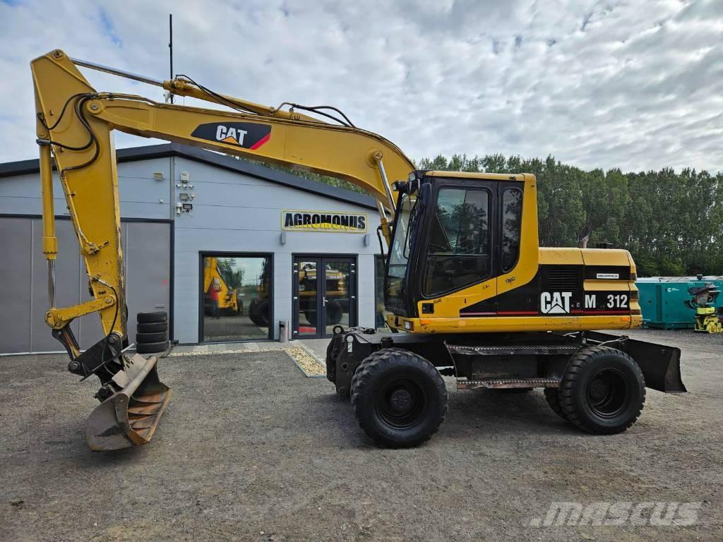 CAT M 312 Lastik tekerli ekskavatörler
