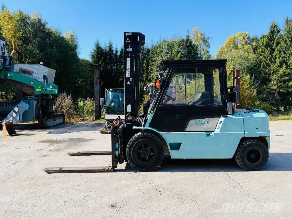 Mitsubishi FD500 Dizel forkliftler