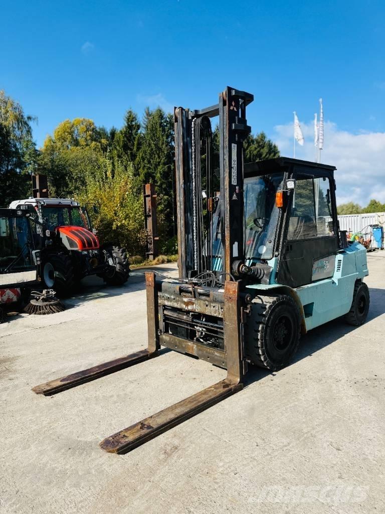 Mitsubishi FD500 Dizel forkliftler