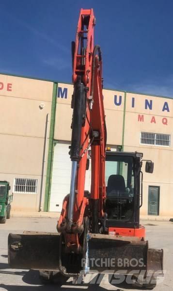 Kubota KX 057-4 Mini ekskavatörler, 7 tona dek