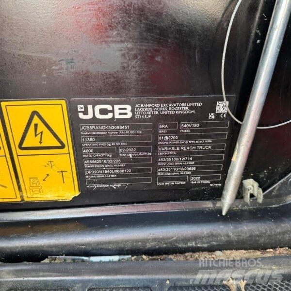 JCB 540-180 Teleskopik yükleyiciler