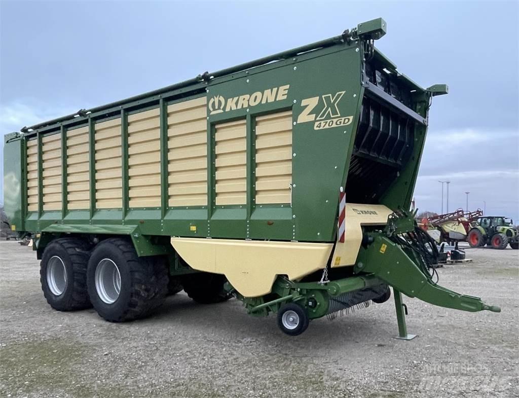 Krone ZX 470 GD Kendi yükler römorklar
