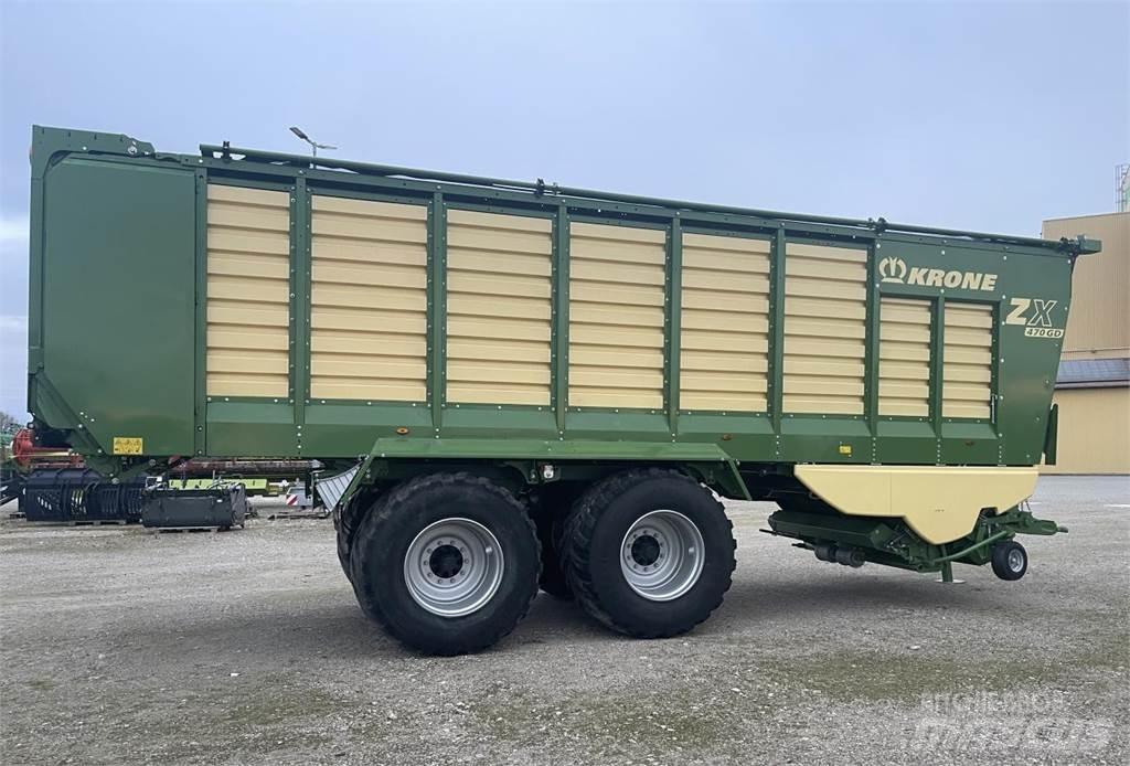 Krone ZX 470 GD Kendi yükler römorklar