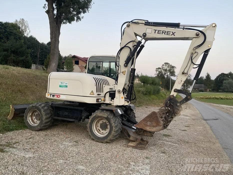 Terex TW 110 Lastik tekerli ekskavatörler