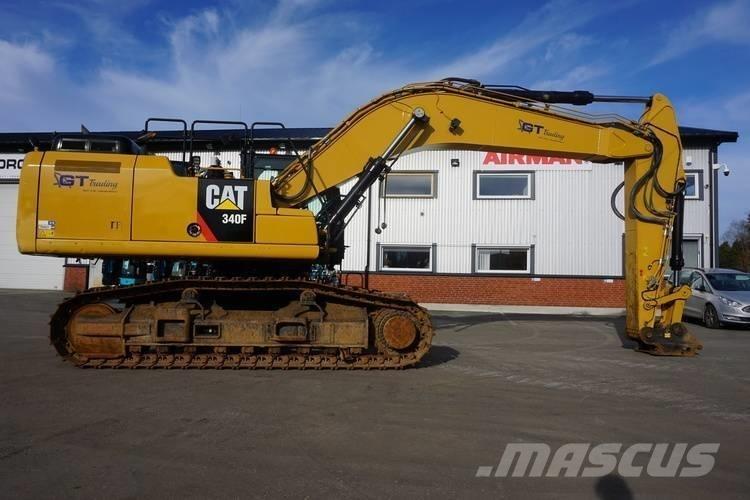 CAT 340 Paletli ekskavatörler