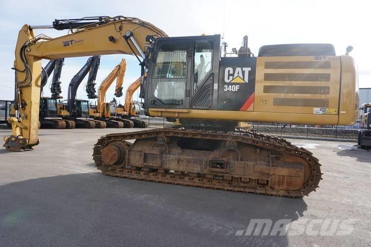 CAT 340 Paletli ekskavatörler