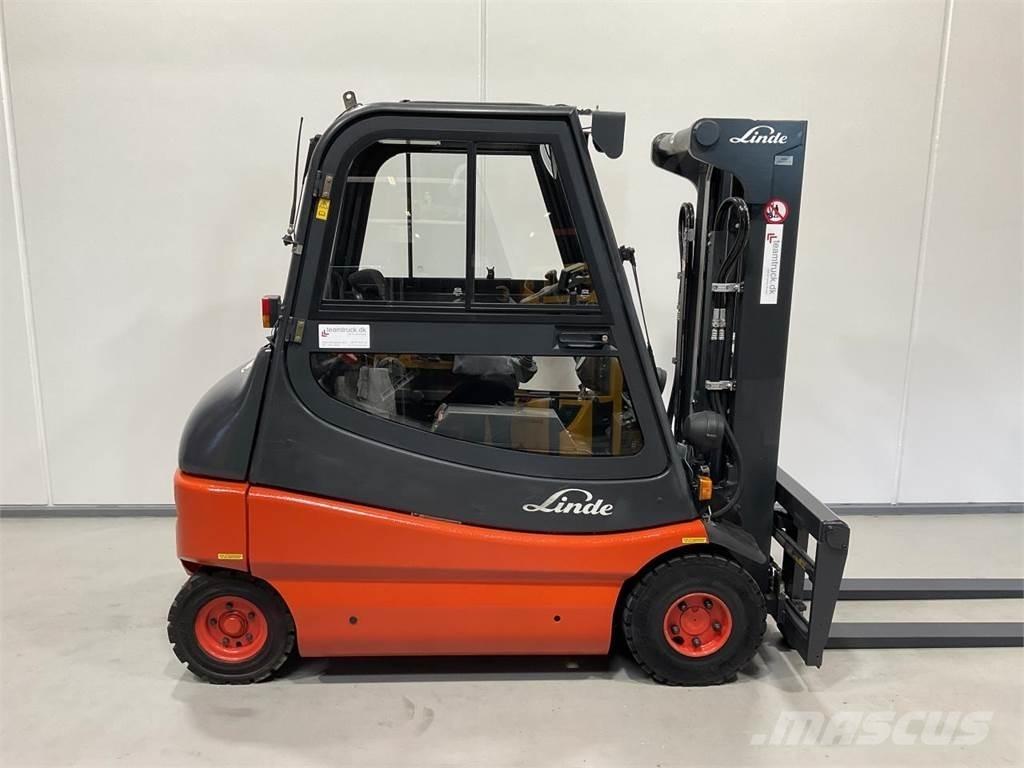 Linde E25P - 02 Elektrikli forkliftler