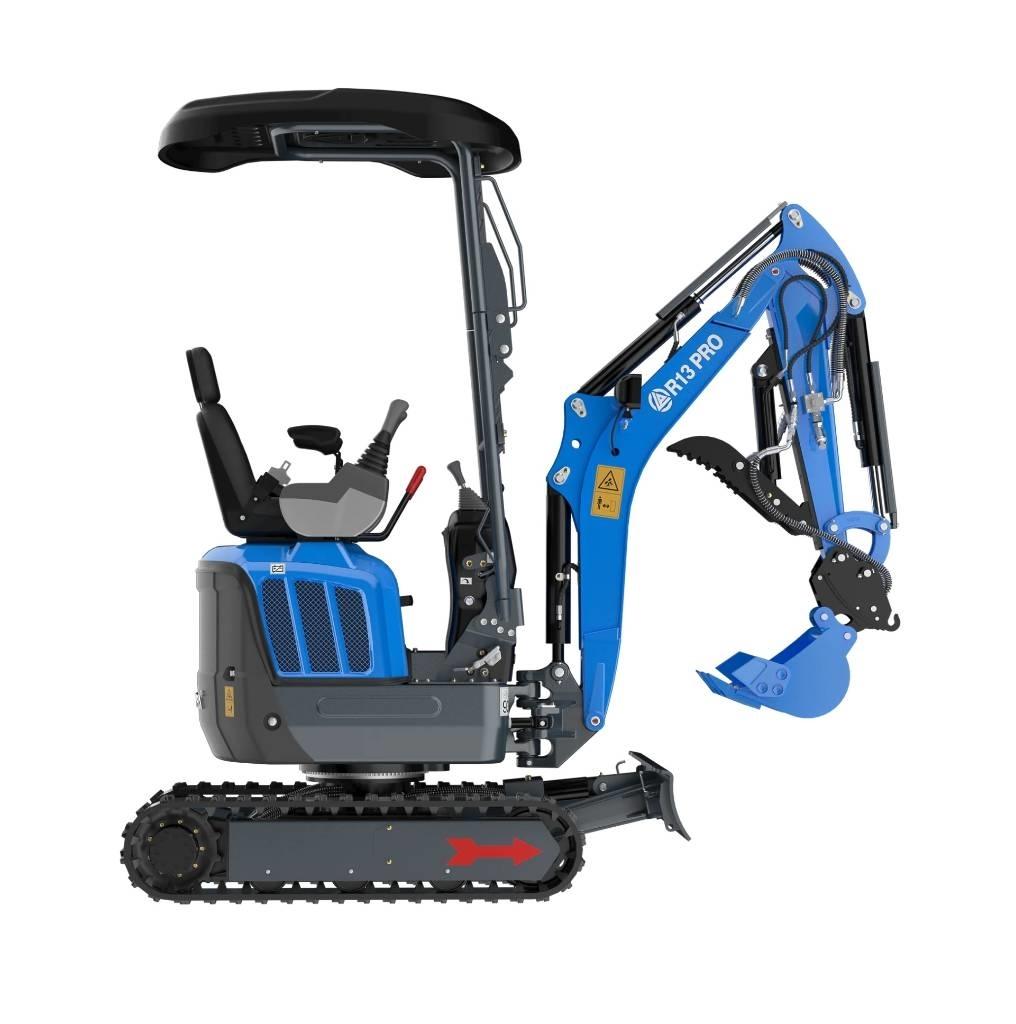 Rippa R13 PRO Mini ekskavatörler, 7 tona dek
