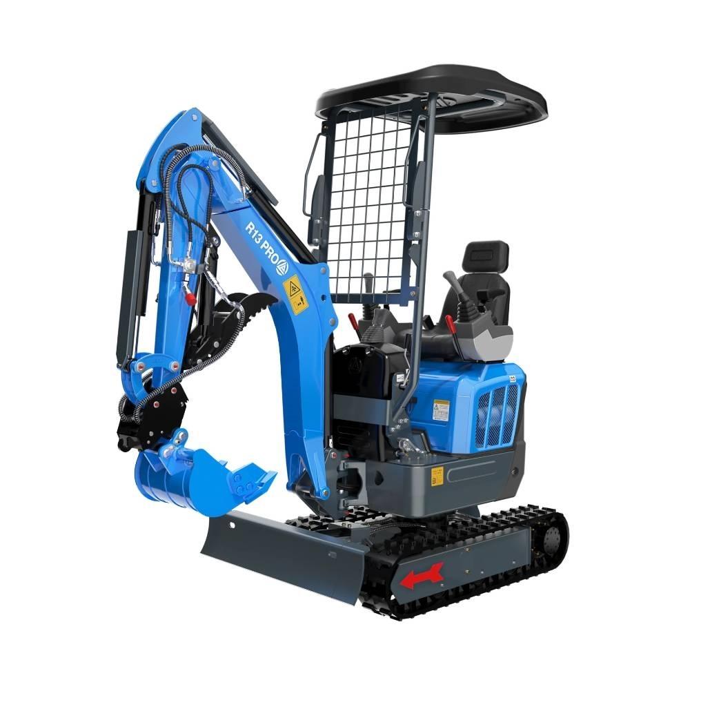 Rippa R13 PRO Mini ekskavatörler, 7 tona dek