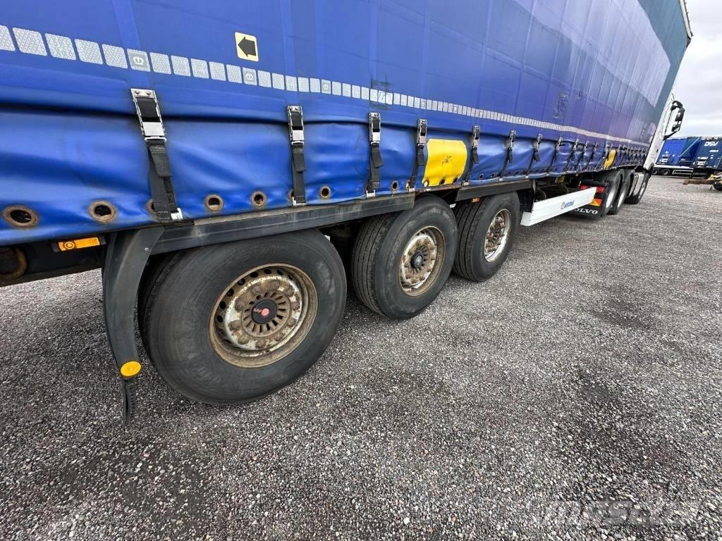 Krone SD serie 8361 Flatbed römorklar