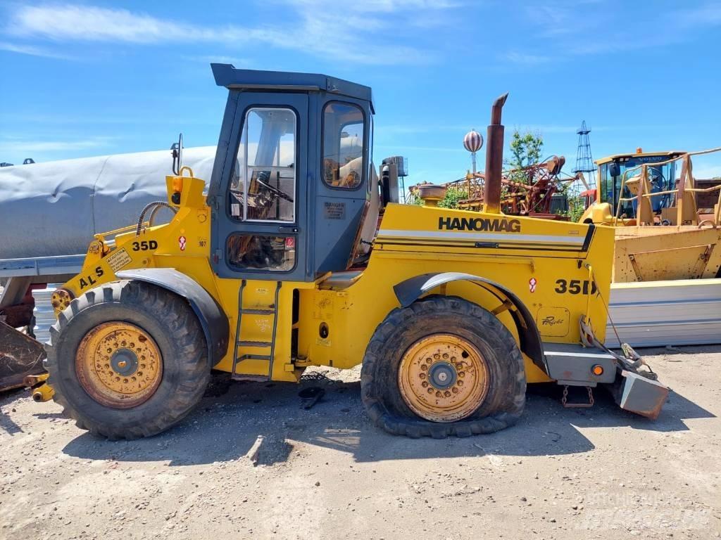 Hanomag 35D Tekerlekli yükleyiciler