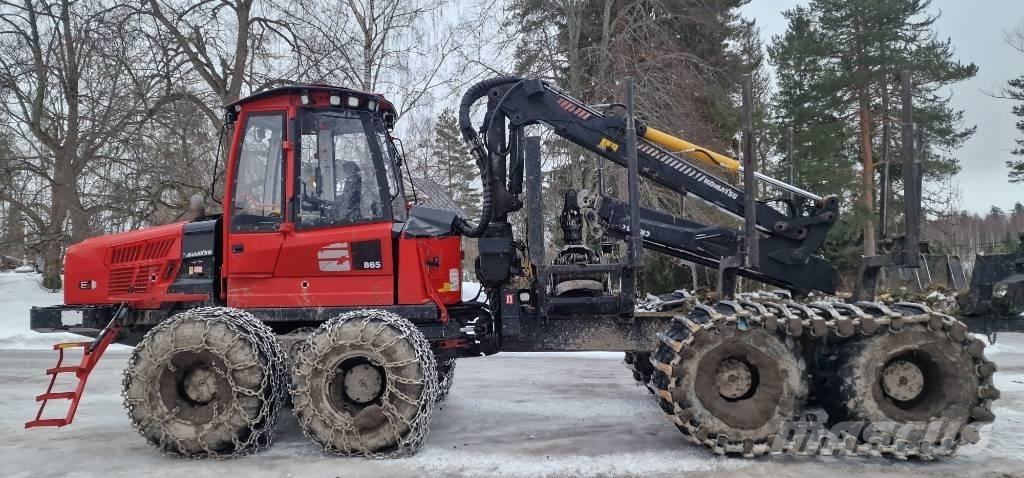 Komatsu 865 Tomruk yükleyici traktörler