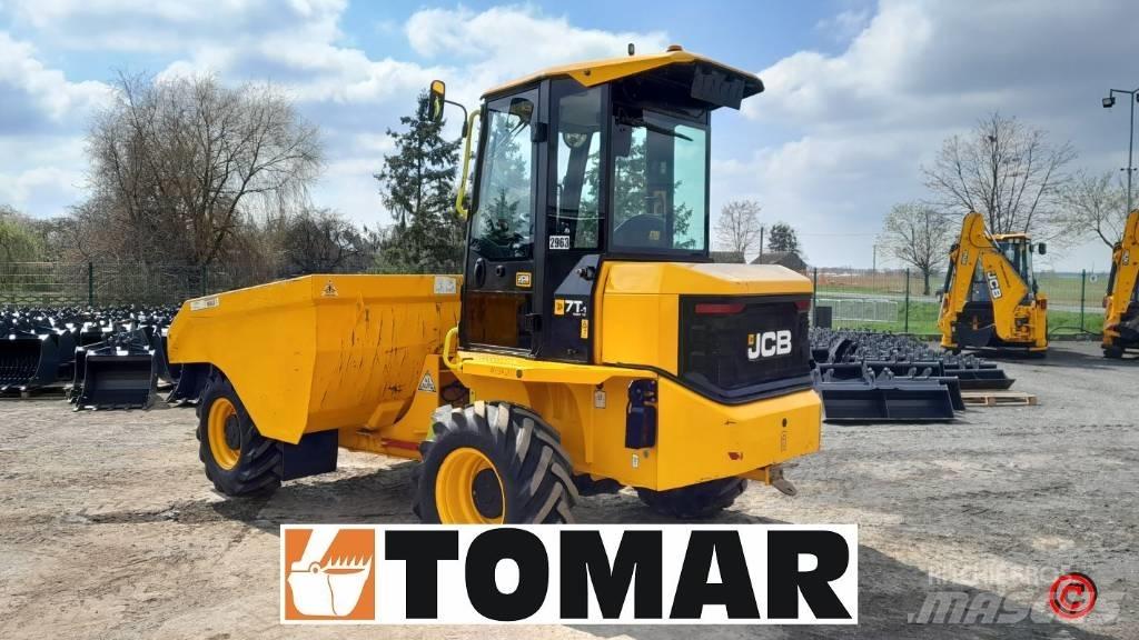 JCB 7FTHi-Viz Belden kirma kamyonlar