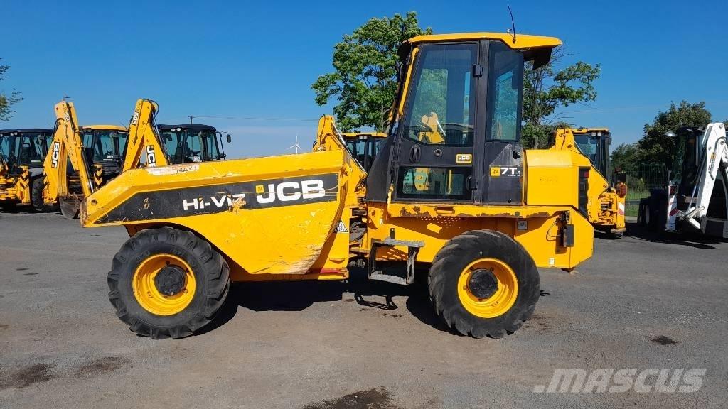 JCB 7FTHi-Viz Belden kirma kamyonlar
