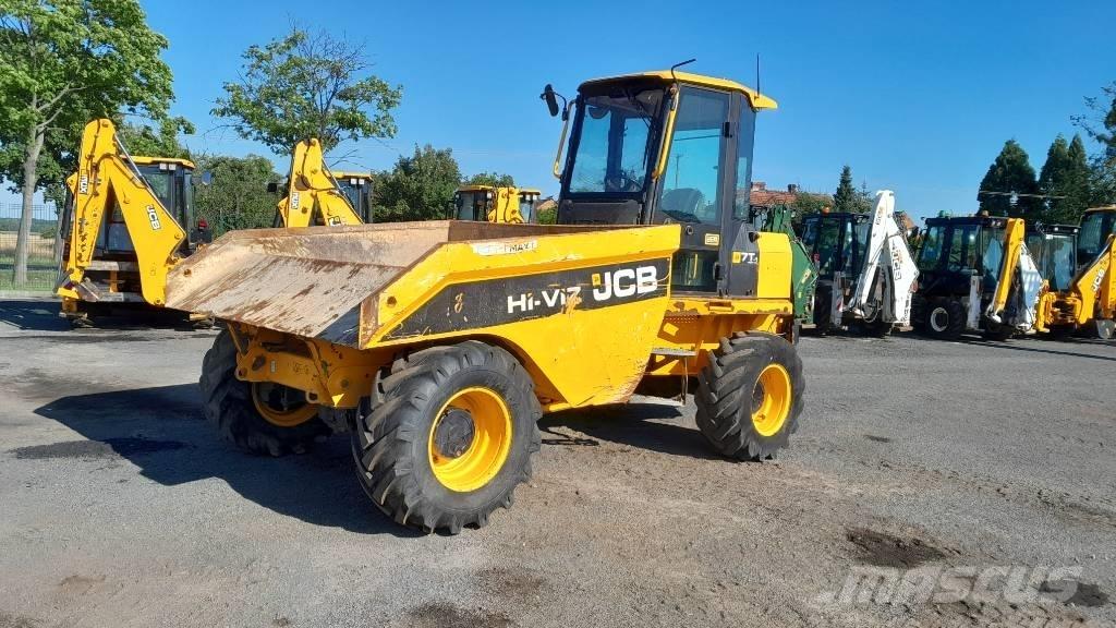 JCB 7FTHi-Viz Belden kirma kamyonlar