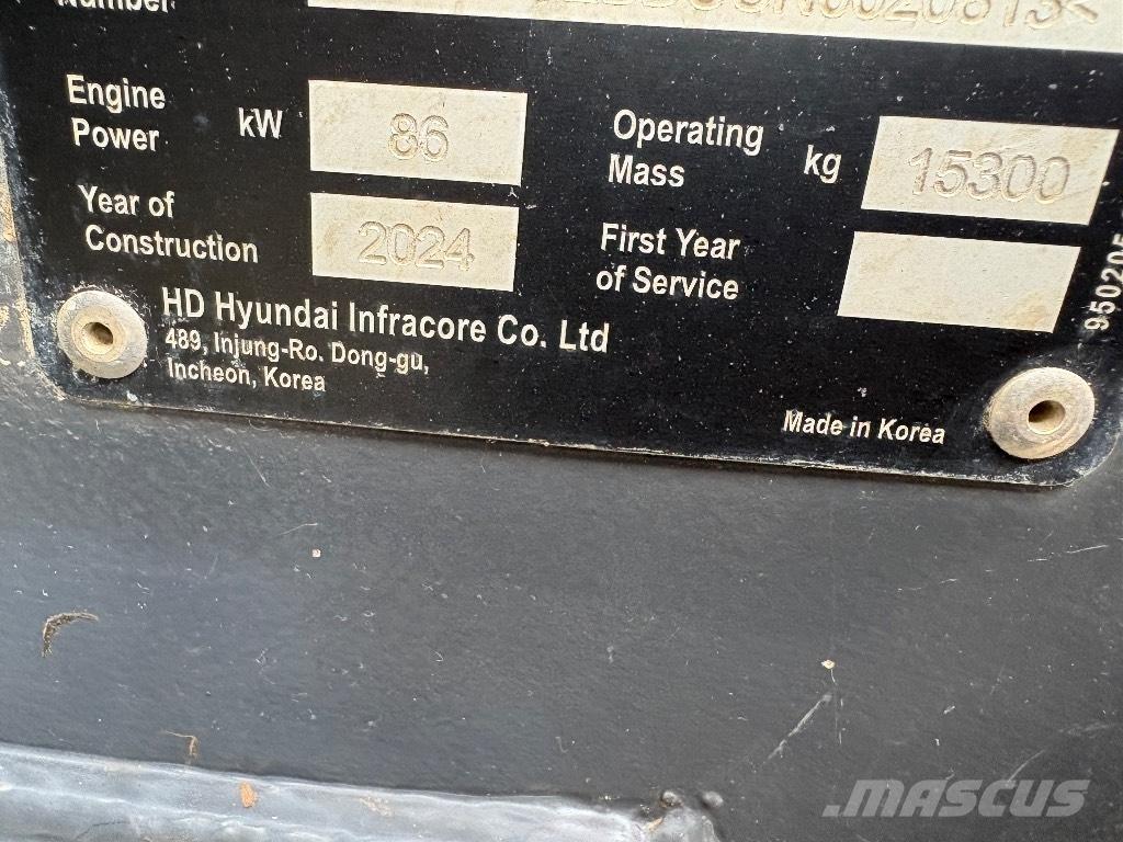 Develon DX 140 LCR-7 Paletli ekskavatörler